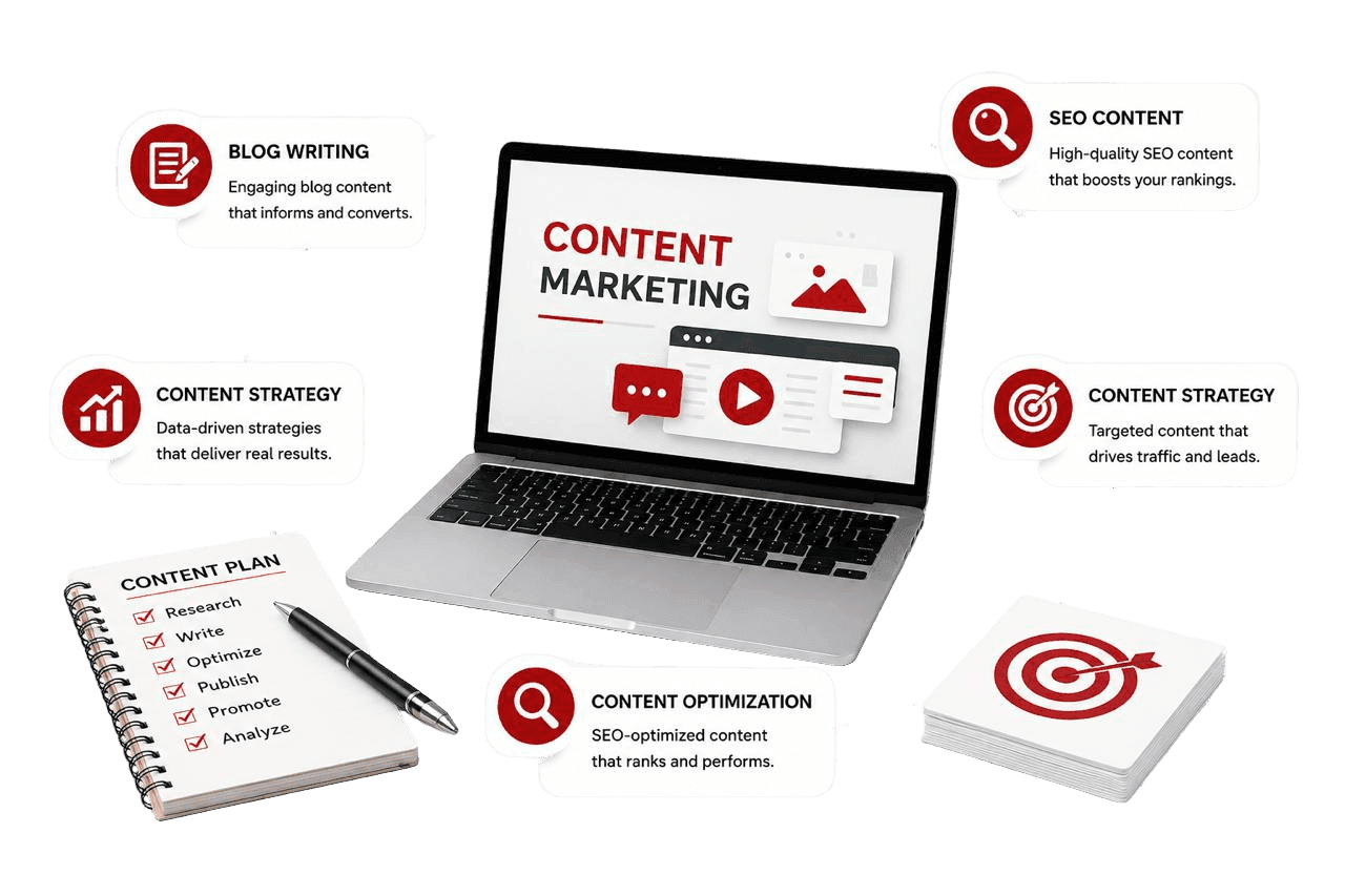Content marketing services