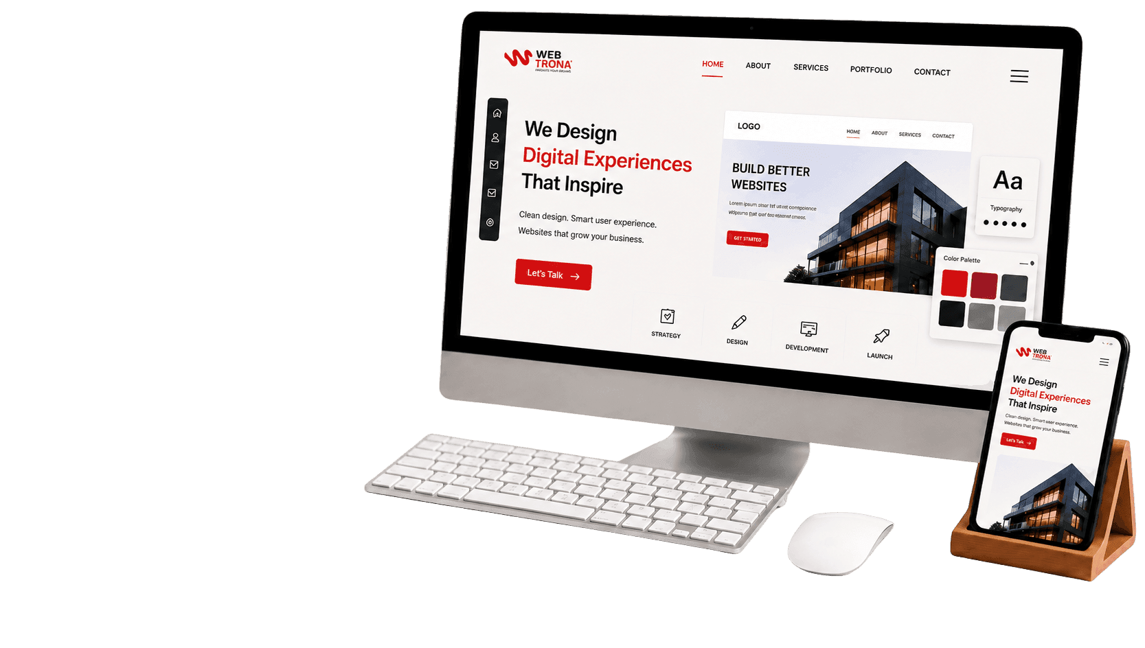 Web design services