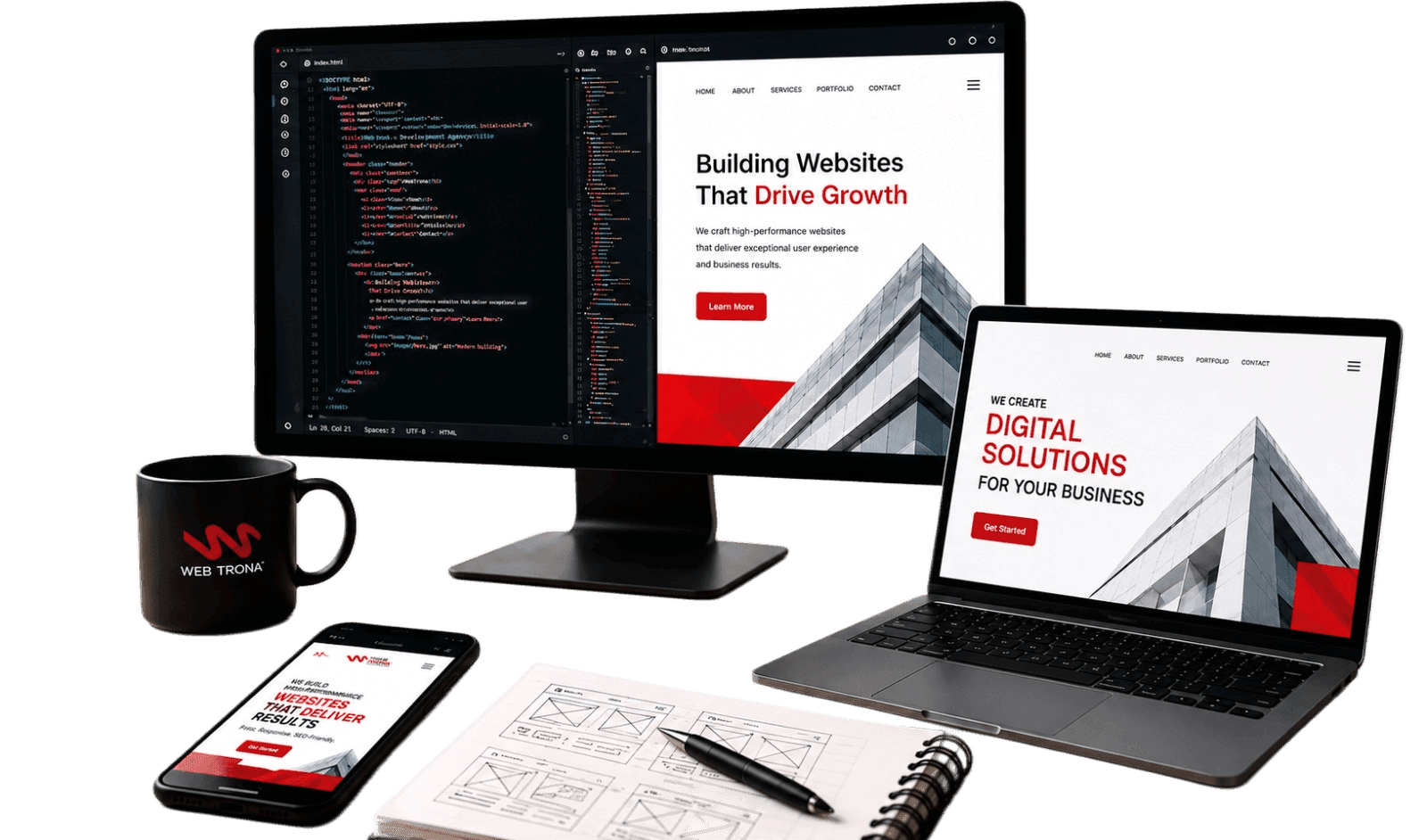 Web development